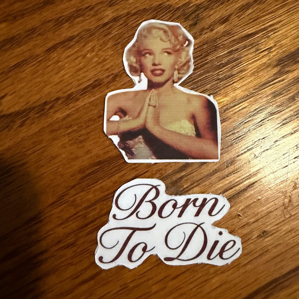 Marilyn Monroe stickers set